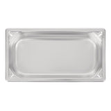 Vogue Heavy Duty Stainless Steel 1/3 Gastronorm Tray 65mm - DW442  Vogue   