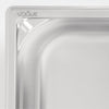 Vogue Heavy Duty Stainless Steel 1/3 Gastronorm Tray 65mm - DW442  Vogue   