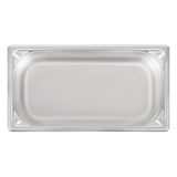 Vogue Heavy Duty Stainless Steel 1/3 Gastronorm Tray 100mm - DW443  Vogue   