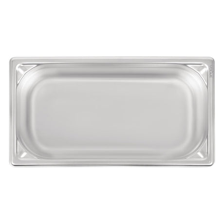 Vogue Heavy Duty Stainless Steel 1/3 Gastronorm Tray 100mm - DW443  Vogue   