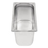Vogue Heavy Duty Stainless Steel 1/3 Gastronorm Tray 200mm - DW445  Vogue   