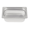 Vogue Heavy Duty Stainless Steel 1/4 Gastronorm Tray 100mm - DW447  Vogue   