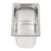 Vogue Heavy Duty Stainless Steel 1/4 Gastronorm Tray 150mm - DW448  Vogue   