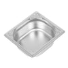 Vogue Heavy Duty Stainless Steel 1/6 Gastronorm Tray 65mm - DW449  Vogue   