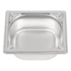 Vogue Heavy Duty Stainless Steel 1/6 Gastronorm Tray 65mm - DW449  Vogue   