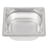 Vogue Heavy Duty Stainless Steel 1/6 Gastronorm Tray 65mm - DW449  Vogue   