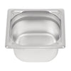 Vogue Heavy Duty Stainless Steel 1/6 Gastronorm Tray 100mm - DW450  Vogue   