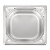 Vogue Heavy Duty Stainless Steel 1/6 Gastronorm Tray 100mm - DW450  Vogue   