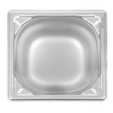 Vogue Heavy Duty Stainless Steel 1/6 Gastronorm Tray 150mm - DW451  Vogue   