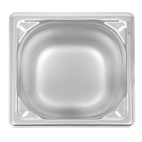 Vogue Heavy Duty Stainless Steel 1/6 Gastronorm Tray 150mm - DW451  Vogue   