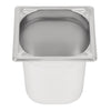 Vogue Heavy Duty Stainless Steel 1/6 Gastronorm Tray 200mm - DW452  Vogue   
