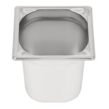 Vogue Heavy Duty Stainless Steel 1/6 Gastronorm Tray 200mm - DW452  Vogue   
