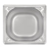 Vogue Heavy Duty Stainless Steel 1/6 Gastronorm Tray 200mm - DW452  Vogue   