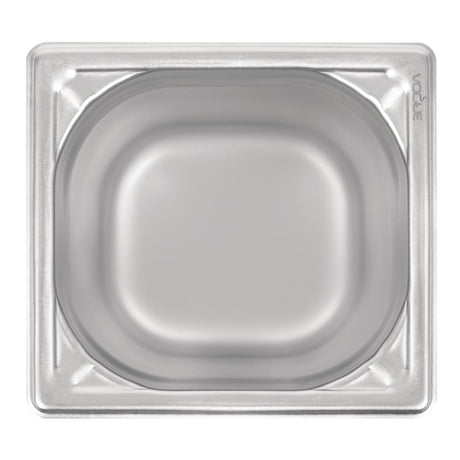 Vogue Heavy Duty Stainless Steel 1/6 Gastronorm Tray 200mm - DW452  Vogue   