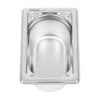 Vogue Heavy Duty Stainless Steel 1/9 Gastronorm Tray 65mm - DW453  Vogue   
