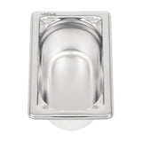Vogue Heavy Duty Stainless Steel 1/9 Gastronorm Tray 65mm - DW453  Vogue   