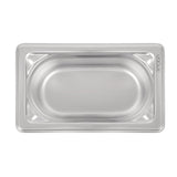 Vogue Heavy Duty Stainless Steel 1/9 Gastronorm Tray 65mm - DW453  Vogue   