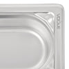 Vogue Heavy Duty Stainless Steel 1/9 Gastronorm Tray 65mm - DW453  Vogue   