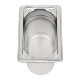 Vogue Heavy Duty Stainless Steel 1/9 Gastronorm Tray 100mm - DW454  Vogue   