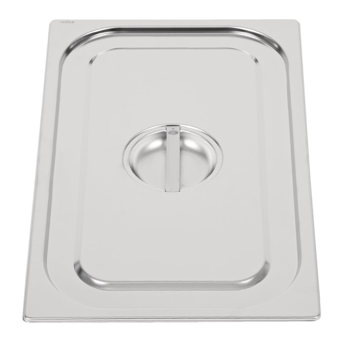 Vogue Heavy Duty Stainless Steel 1/1 Gastronorm Tray Lid - DW455  Vogue   