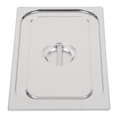Vogue Heavy Duty Stainless Steel 1/1 Gastronorm Tray Lid - DW455  Vogue   