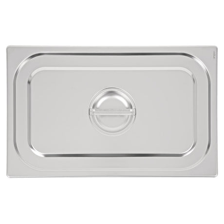 Vogue Heavy Duty Stainless Steel 1/1 Gastronorm Tray Lid - DW455  Vogue   