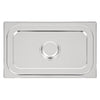 Vogue Heavy Duty Stainless Steel 1/1 Gastronorm Tray Lid - DW455  Vogue   