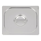 Vogue Heavy Duty Stainless Steel 1/2 Gastronorm Tray Lid - DW456  Vogue   