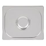 Vogue Heavy Duty Stainless Steel 1/2 Gastronorm Tray Lid - DW456  Vogue   