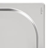 Vogue Heavy Duty Stainless Steel 1/2 Gastronorm Tray Lid - DW456  Vogue   