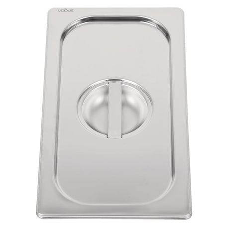 Vogue Heavy Duty Stainless Steel 1/3 Gastronorm Tray Lid - DW457  Vogue   