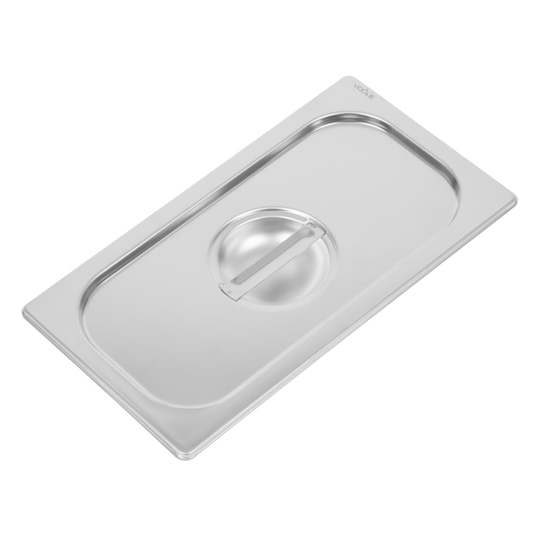 Vogue Heavy Duty Stainless Steel 1/3 Gastronorm Tray Lid - DW457  Vogue   