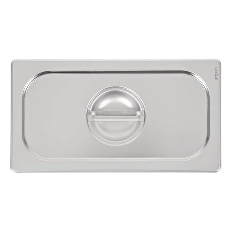 Vogue Heavy Duty Stainless Steel 1/3 Gastronorm Tray Lid - DW457  Vogue   
