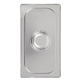 Vogue Heavy Duty Stainless Steel 1/3 Gastronorm Tray Lid - DW457  Vogue   