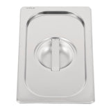 Vogue Heavy Duty Stainless Steel 1/4 Gastronorm Tray Lid - DW458  Vogue   