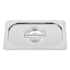 Vogue Heavy Duty Stainless Steel 1/4 Gastronorm Tray Lid - DW458  Vogue   