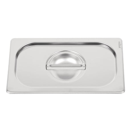 Vogue Heavy Duty Stainless Steel 1/4 Gastronorm Tray Lid - DW458  Vogue   