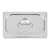 Vogue Heavy Duty Stainless Steel 1/4 Gastronorm Tray Lid - DW458  Vogue   