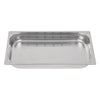 Vogue Heavy Duty Stainless Steel Perforated 1/1 Gastronorm Tray 65mm - DW461  Vogue   
