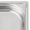 Vogue Heavy Duty Stainless Steel Perforated 1/1 Gastronorm Tray 65mm - DW461  Vogue   