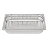 Vogue Heavy Duty Stainless Steel Perforated 1/1 Gastronorm Tray 100mm - DW462  Vogue   