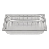 Vogue Heavy Duty Stainless Steel Perforated 1/1 Gastronorm Tray 100mm - DW462  Vogue   