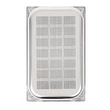 Vogue Heavy Duty Stainless Steel Perforated 1/1 Gastronorm Tray 100mm - DW462  Vogue   