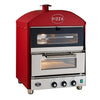 King Edward Pizza King Oven and Warmer PK1W Red - DW475  King Edward   