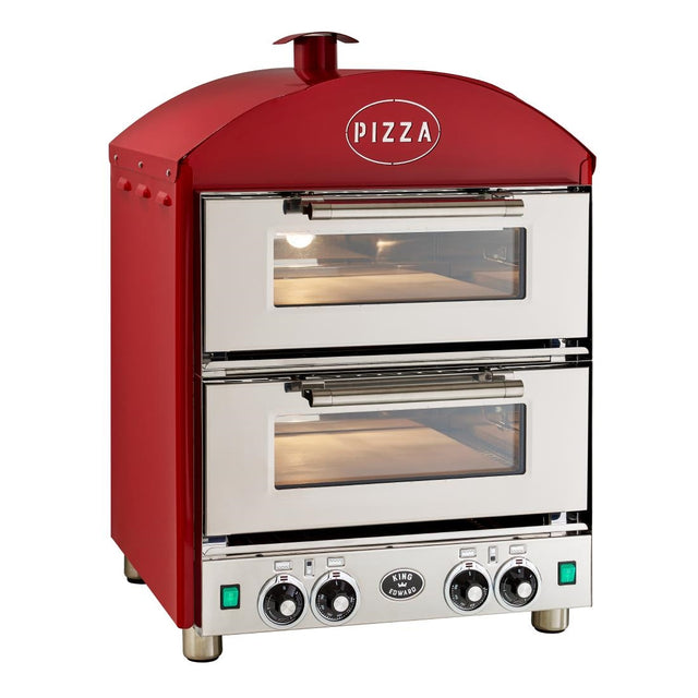 King Edward Pizza King Oven PK2 Red - DW476  King Edward   