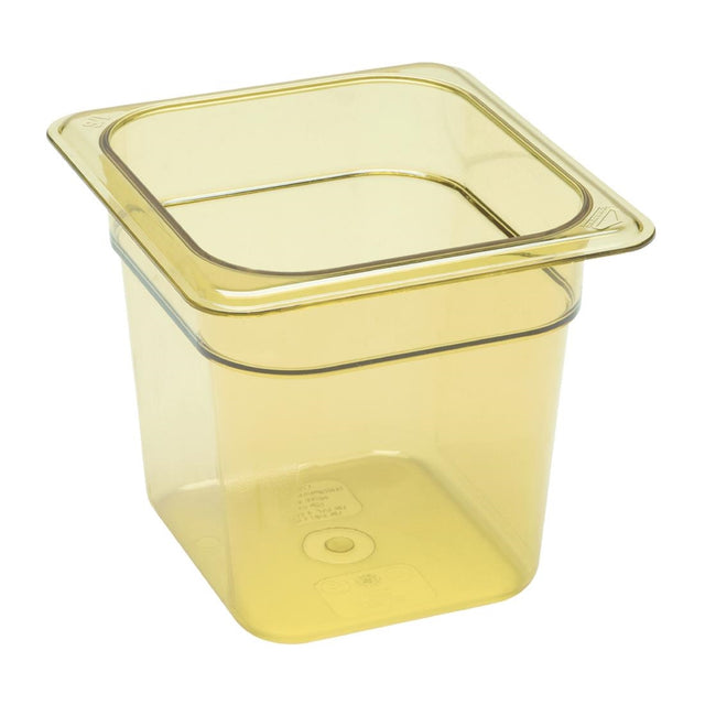 Cambro High Heat 1/6 Gastronorm Food Tray 155mm - DW494  Cambro   