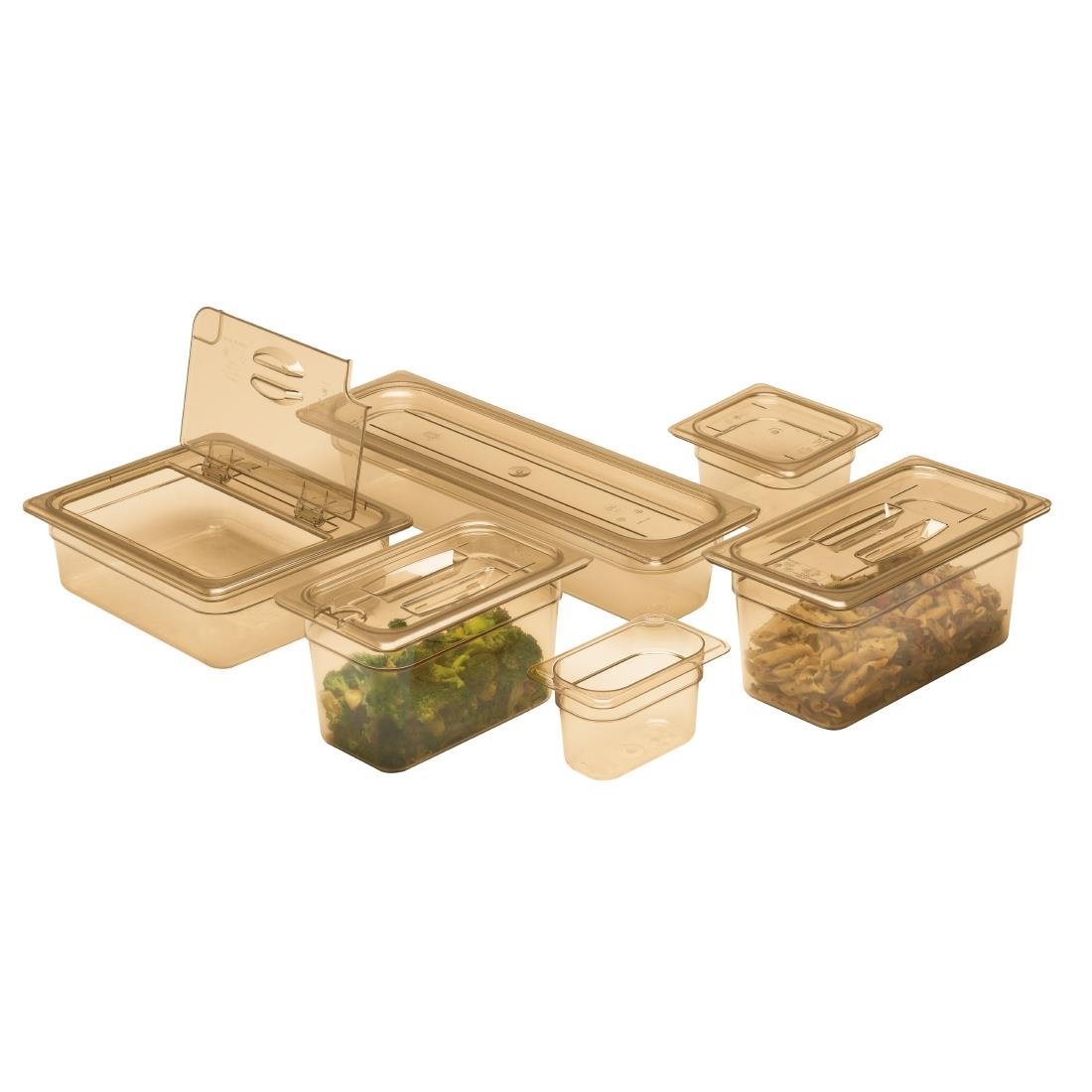 Cambro High Heat 1/9 Gastronorm Food Tray Lid - DW526  Cambro   