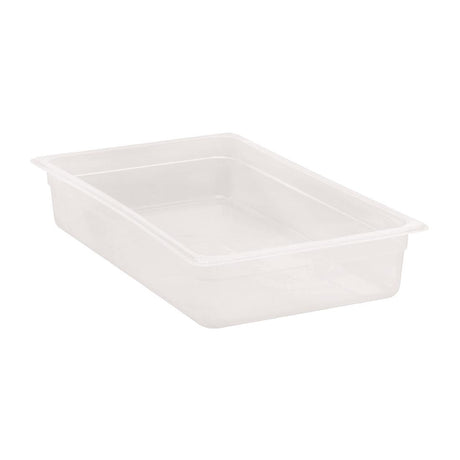 Cambro Polypropylene 1/1 Gastronorm Food Tray 100mm - DW500  Cambro   