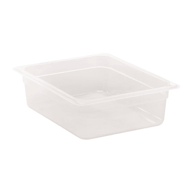 Cambro Polypropylene 1/2 Gastronorm Food Tray 100mm - DW502  Cambro   