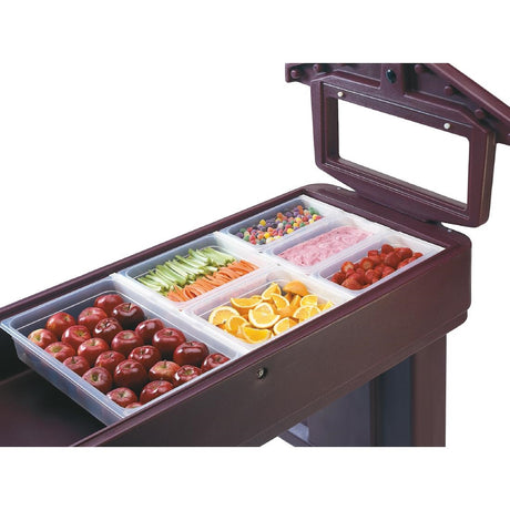 Cambro Polypropylene 1/3 Gastronorm Food Tray 100mm - DW504  Cambro   